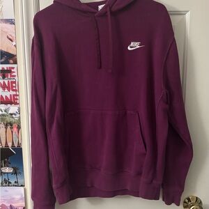 PURPLE NIKE HOODIE